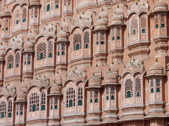 The "Palace of the Winds", Jaipur.