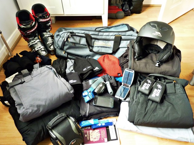 Ski Kit Check-list.