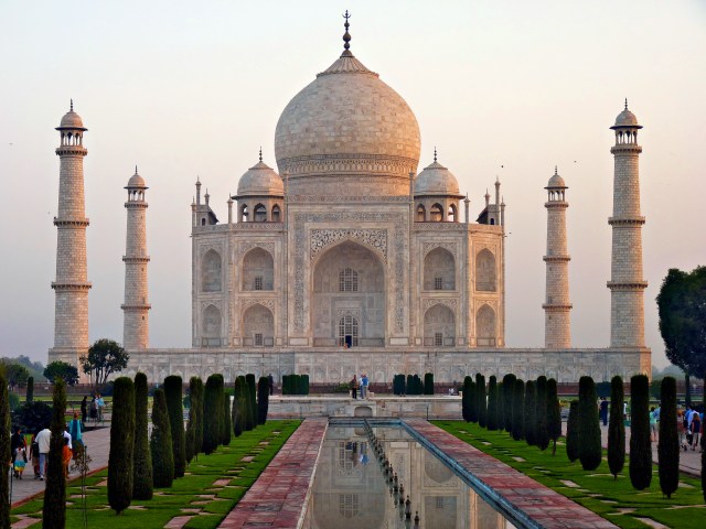 The Taj Mahal, Agra, India.