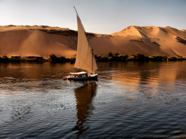 Felucca upon the Nile