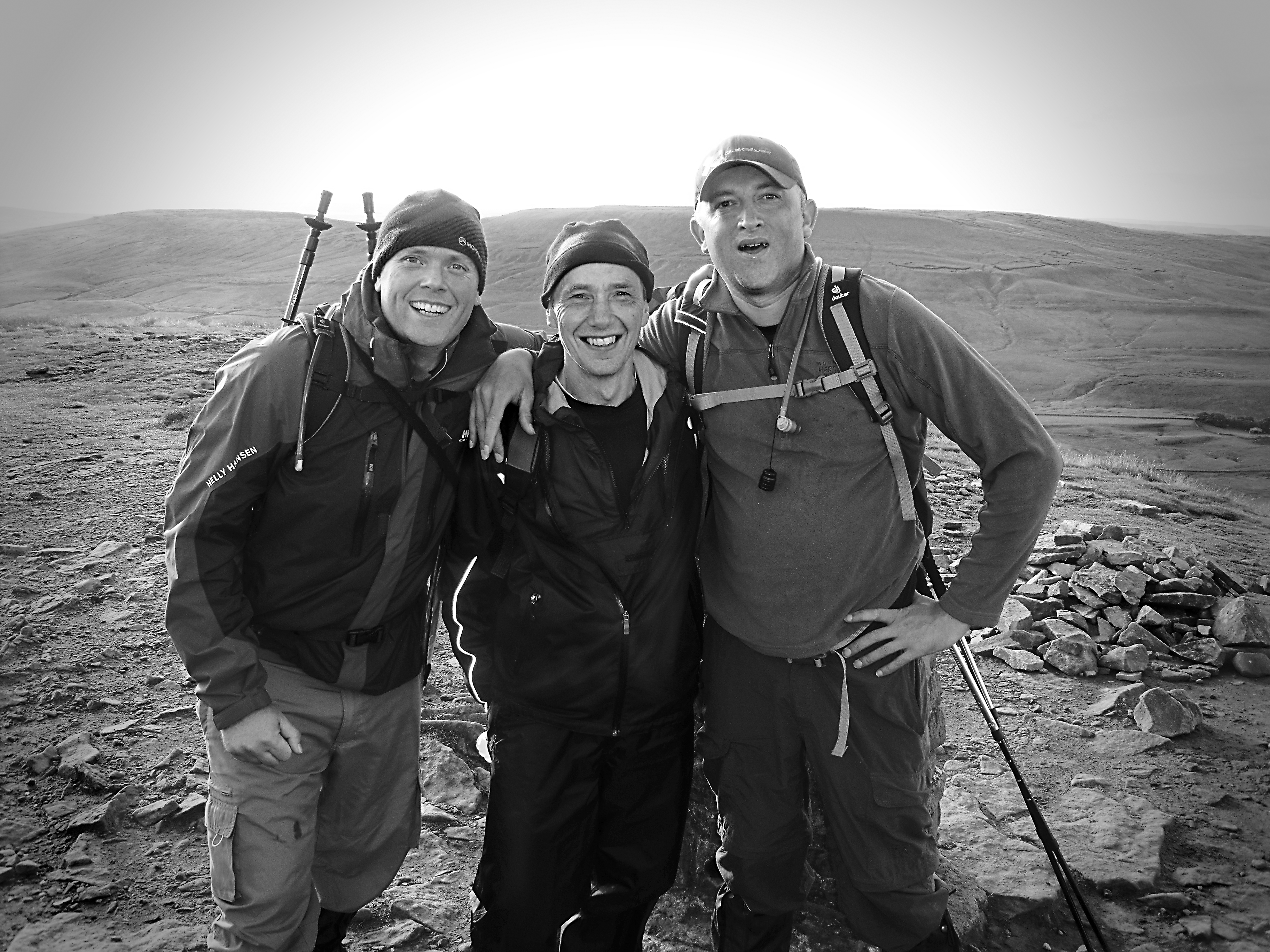 The 3 Peakers - James, Graham & Andy The 3 Peakers - James, Graham & Andy