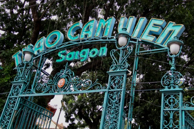 Saigon Zoo Entrance