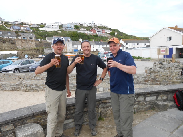 Finishing at The Waterfront Inn, Portreath