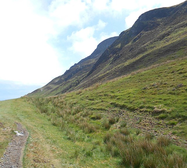 The pass beneath Torr Meadhonach - Isle of Arran