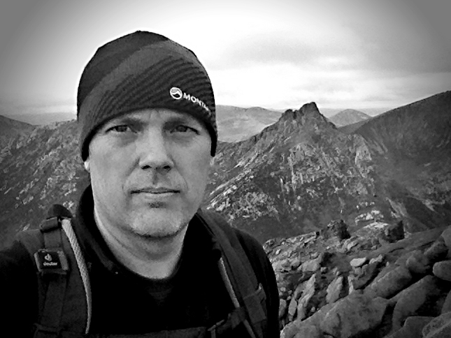 On the summit of North Goatfell On the summit of North Goatfell