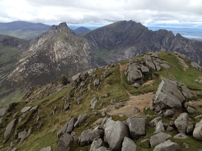 Cir Mohr and The Witches Step rear in the distance Cir Mohr and The Witches Step rear in the distance
