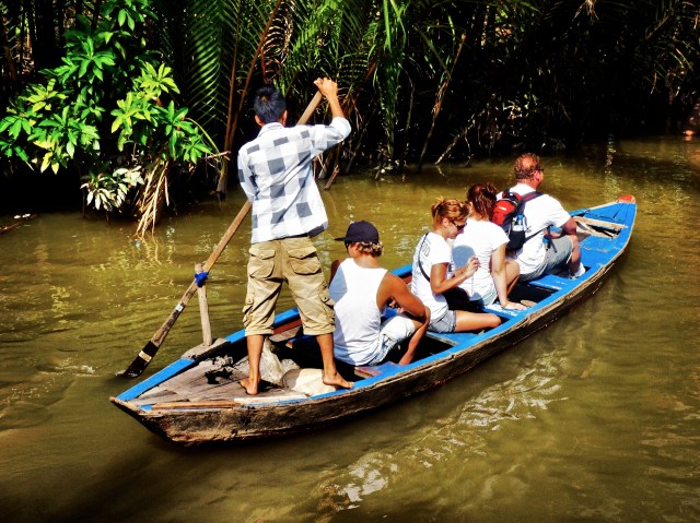 Catching the Sampan deeper into The Mekong Catching the Sampan deeper into The Mekong
