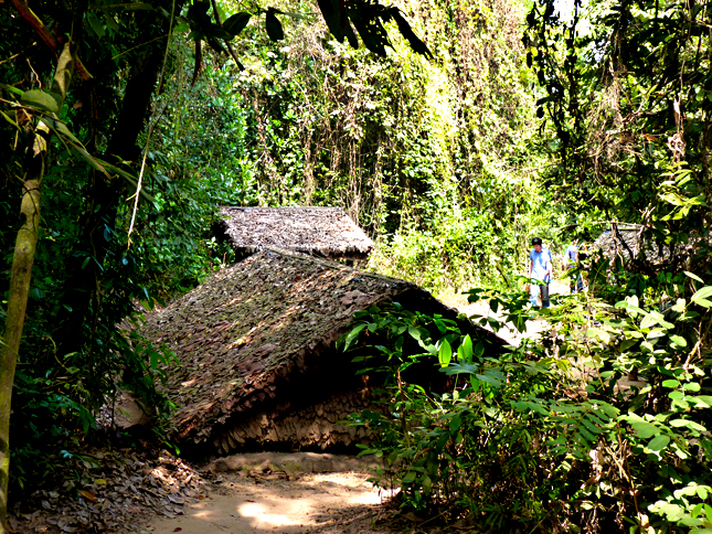 The jungle setting of the Cu Chi Tunnels The jungle setting of the Cu Chi Tunnels