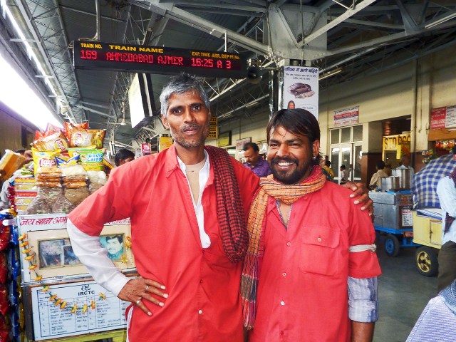 Porters at Ajmer Station, Rajasthan