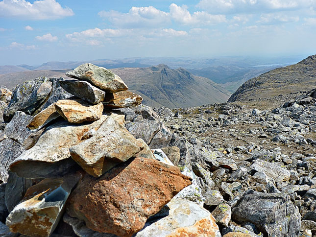 Summit Cairn on Esk Pike