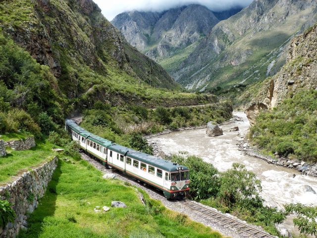 The train to Machu Piccchu