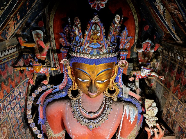 Maitreya-Sculpture