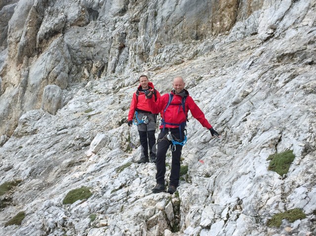 Ben and Matt back down and out of the clouds