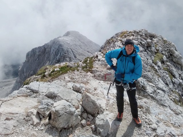 Start of the ridge from Mali Triglav