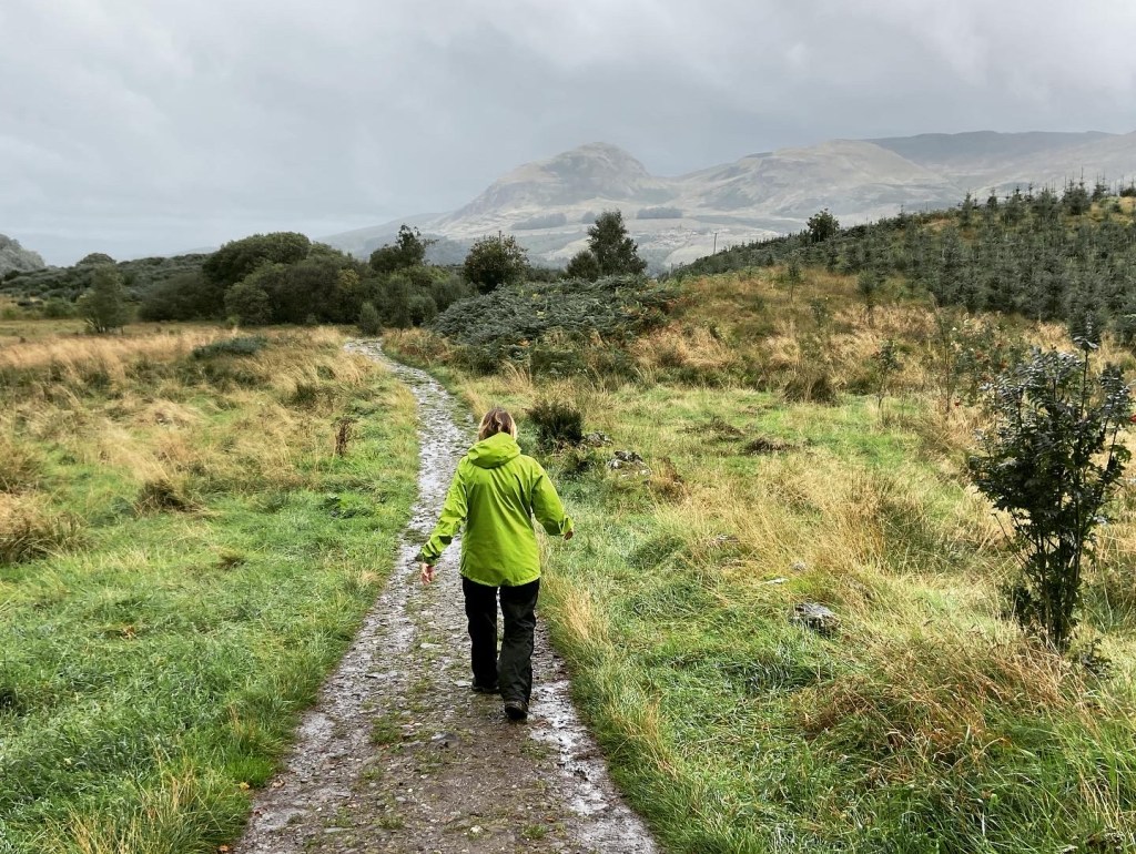 A wet start to the trail in Lennox