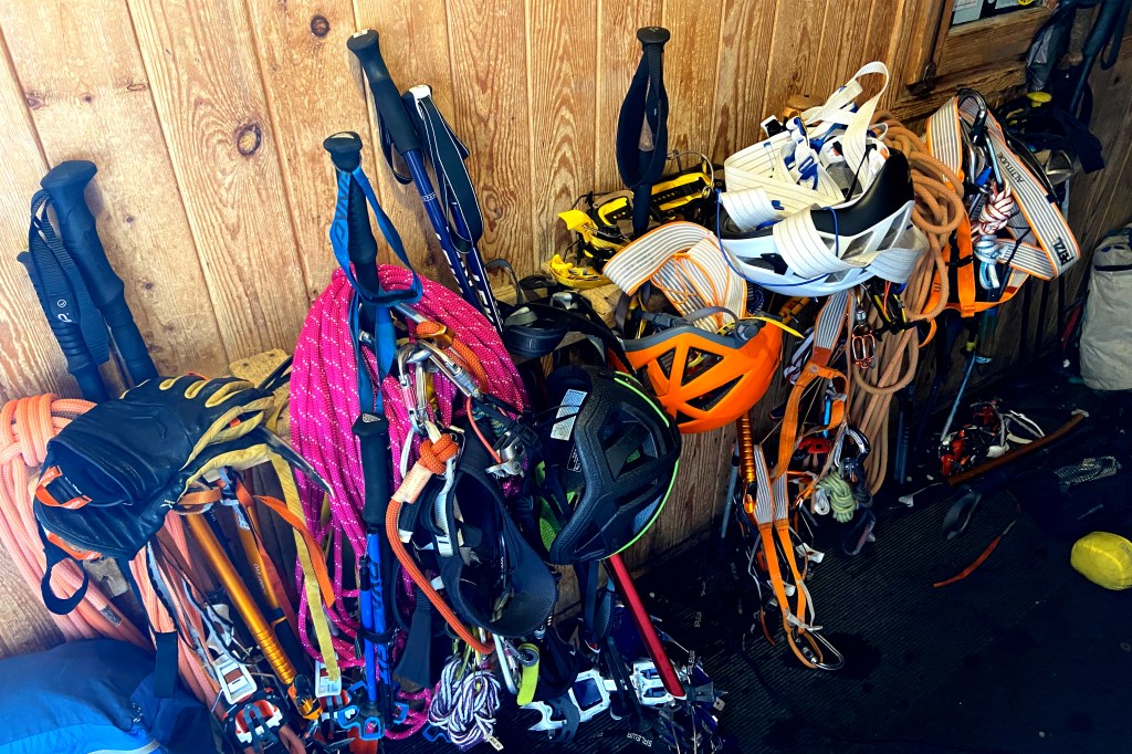 Margherita Hut kit room